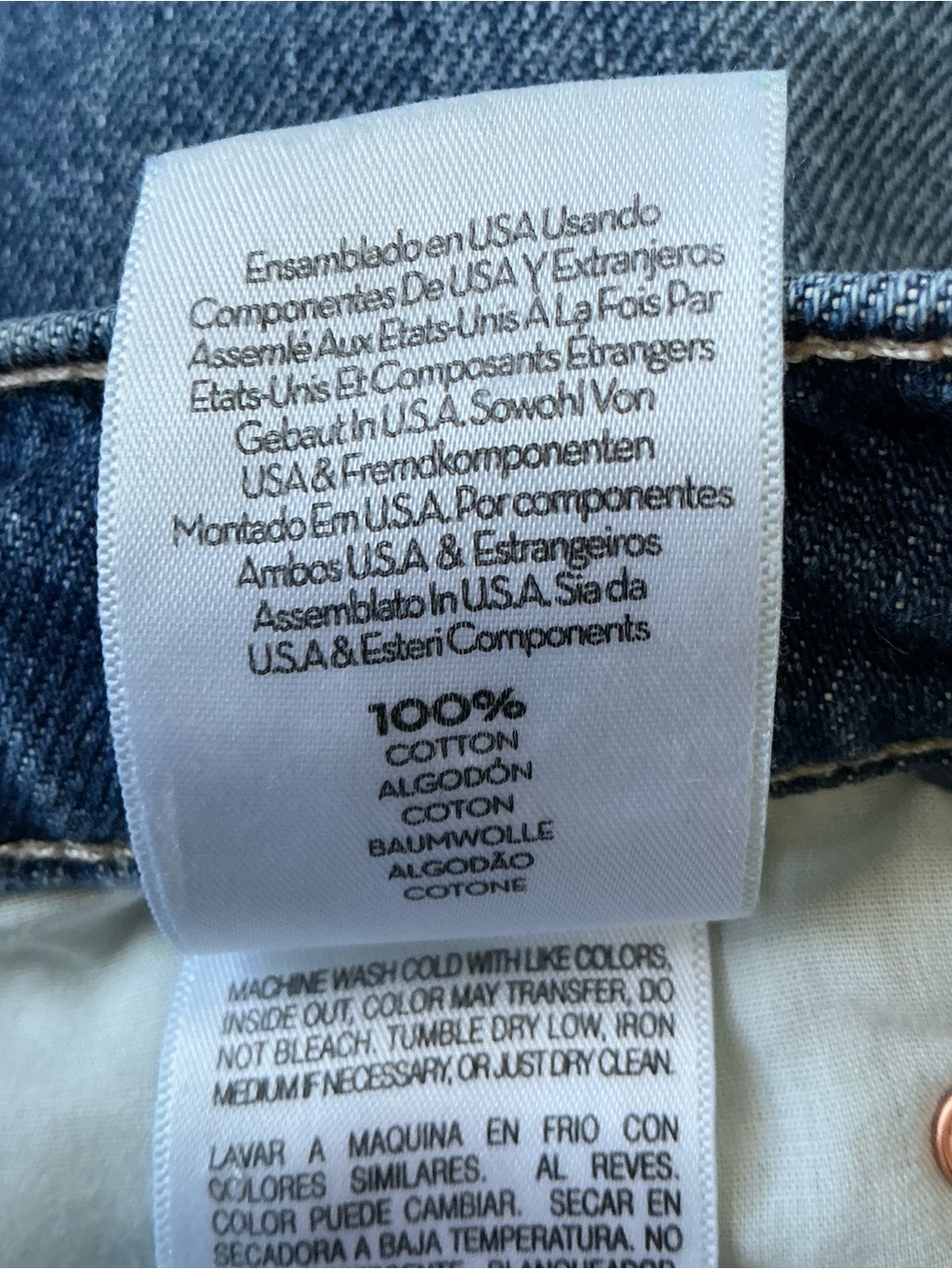 MOTHER SUPERIOR Jeans Spitfire Nerdy Cuff Did You Bring Me Anything Blue Size 29 - Picture 10 of 14
